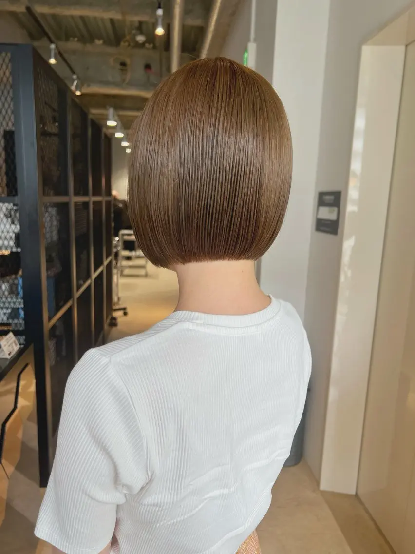 ミディアム カット ヘアカラー 大澤 叶方のヘアスタイル