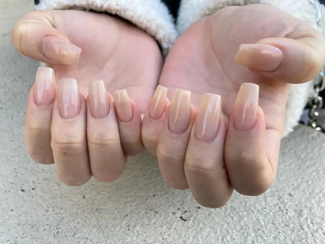 セミロング ネイル ハンドネイル ✴︎ Delightのネイルデザイン