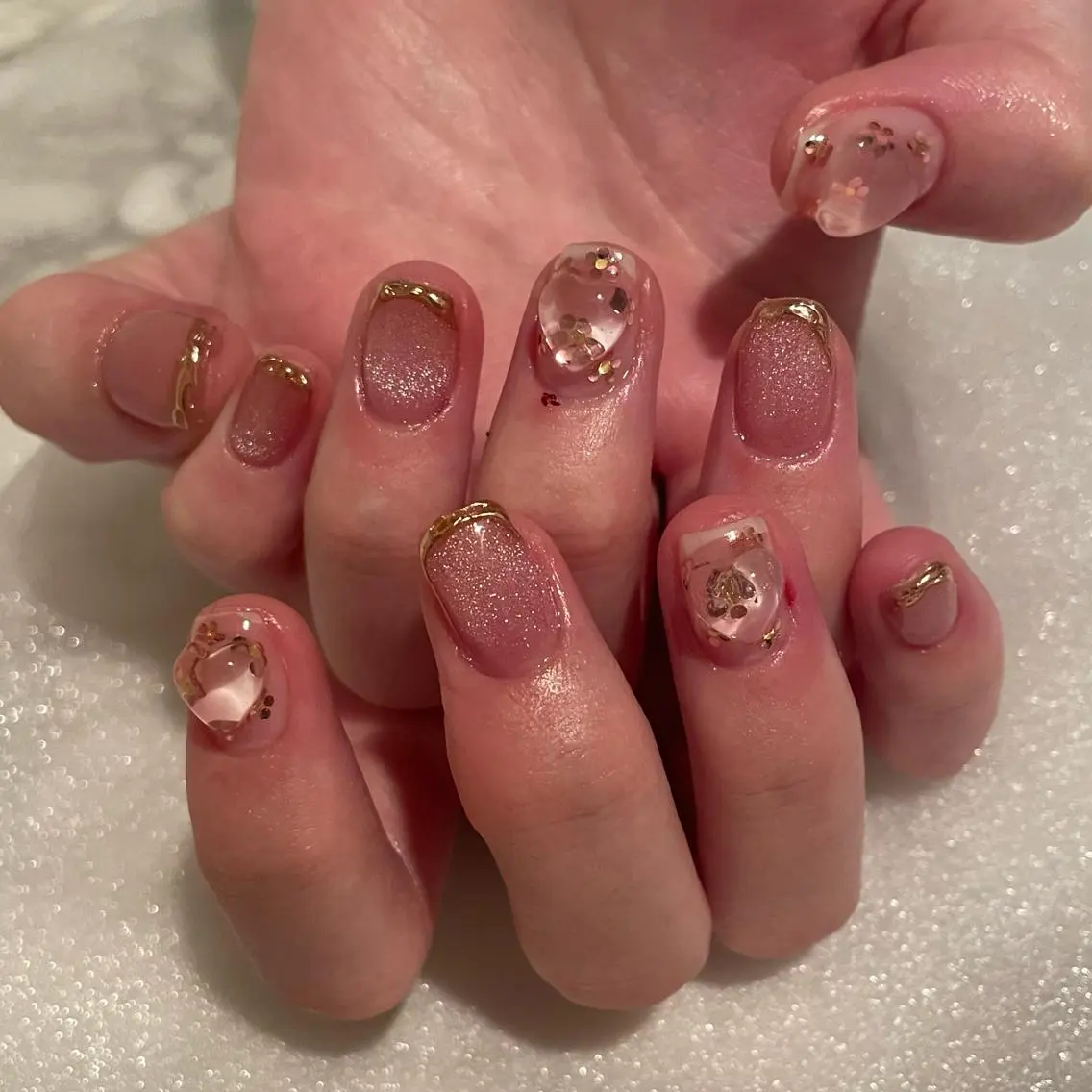 ネイル ハンドネイル ハンドケア lylynail YUUKAのネイルデザイン
