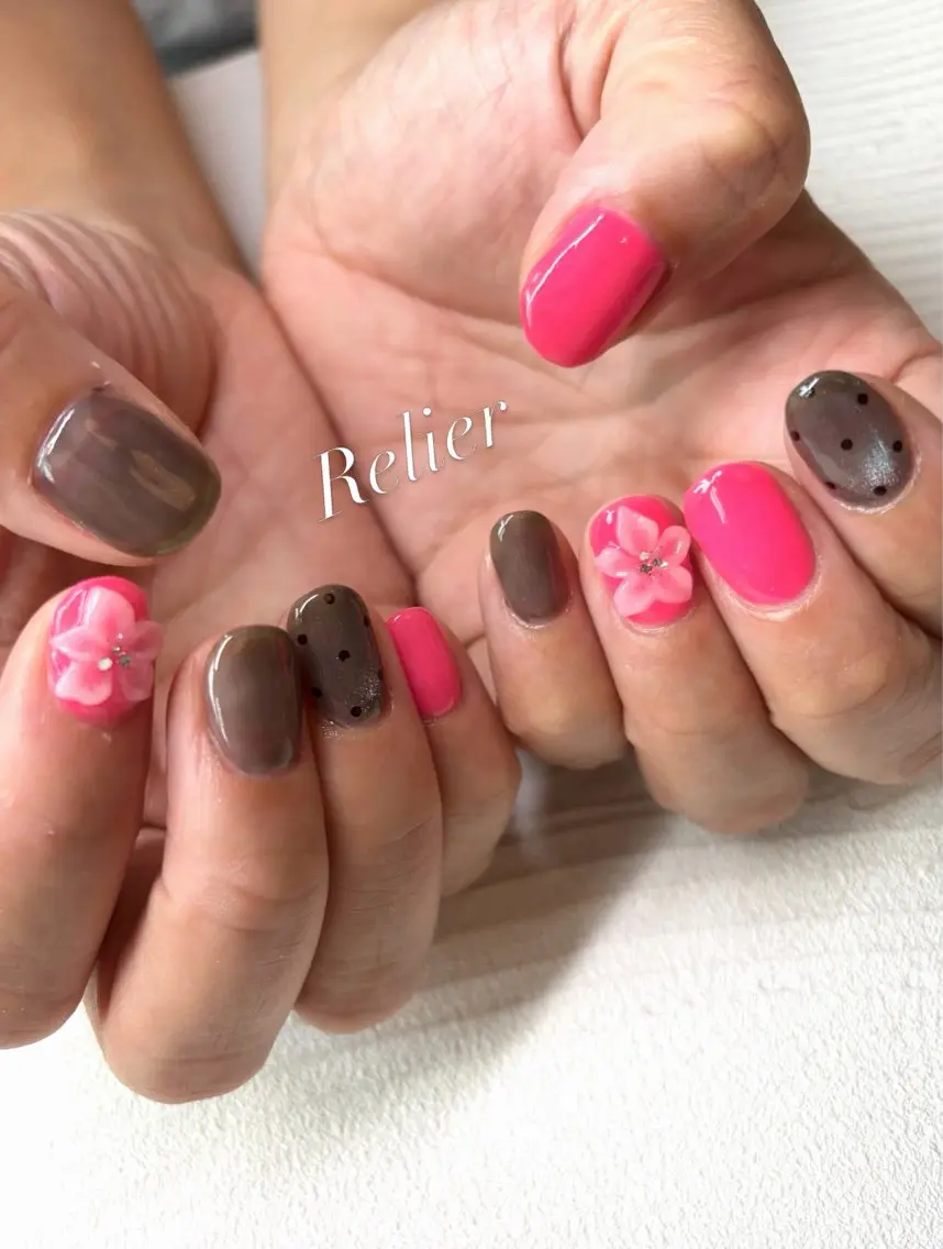 ネイル ハンドネイル Relier ルリエ ayakaのネイルデザイン