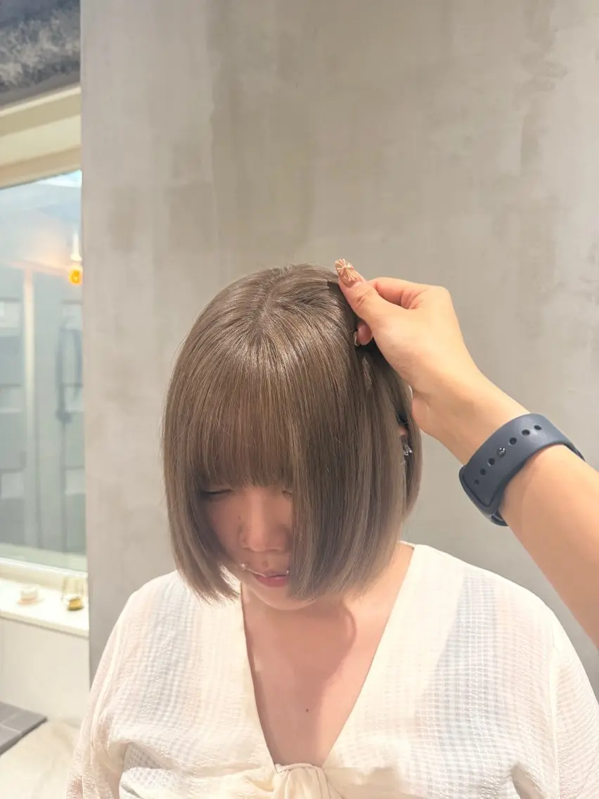ショート カット ヘアカラー AMI/透明感カラー /プルエクステ💎のヘアスタイル
