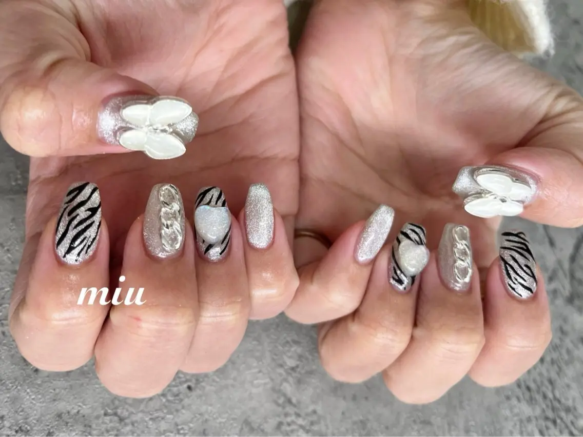 ネイル ハンドネイル miu nail 🐾mihoのネイルデザイン