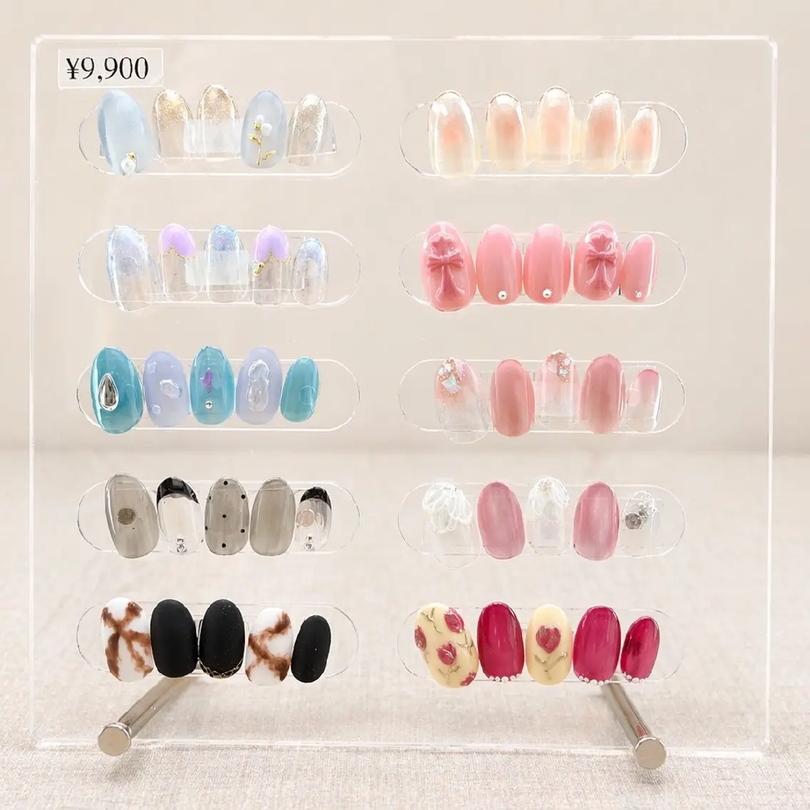 オフ込み🤍ハンドネイル/定額コース¥9,900の写真
