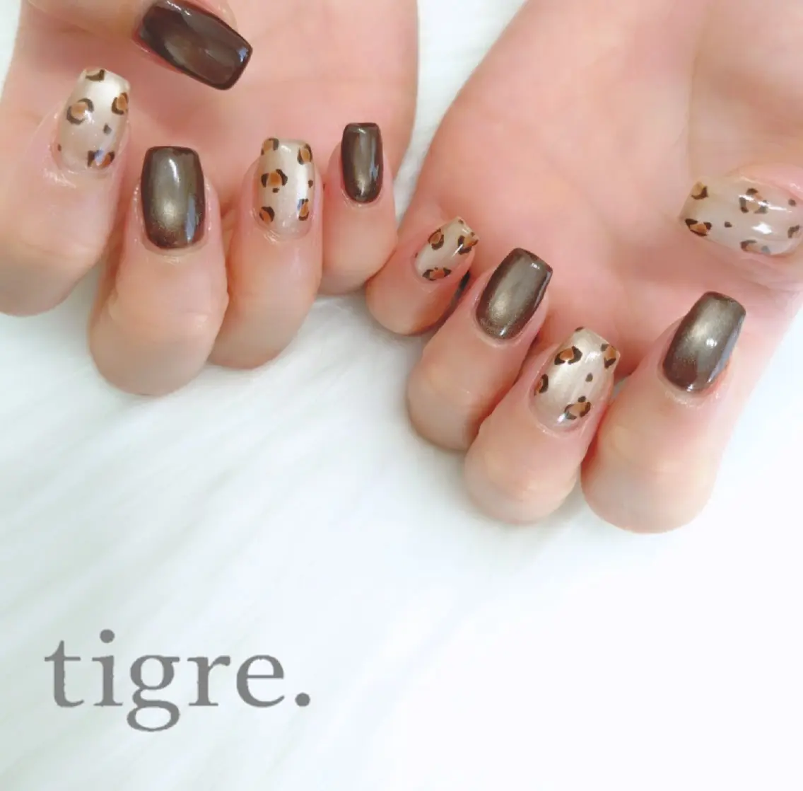 ネイル ハンドネイル tigre .のネイルデザイン