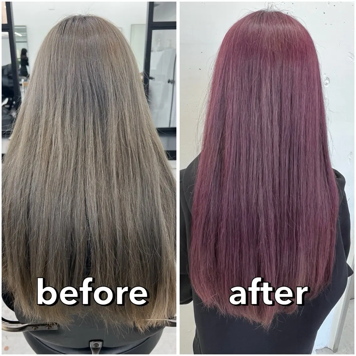 ロング カラー ブリーチ 透明感カラー ラベンダーカラー ピンクカラー パープルカラー ヘアカラー 🌷︎あすか🌷 JILLSTUDIOのヘアスタイル