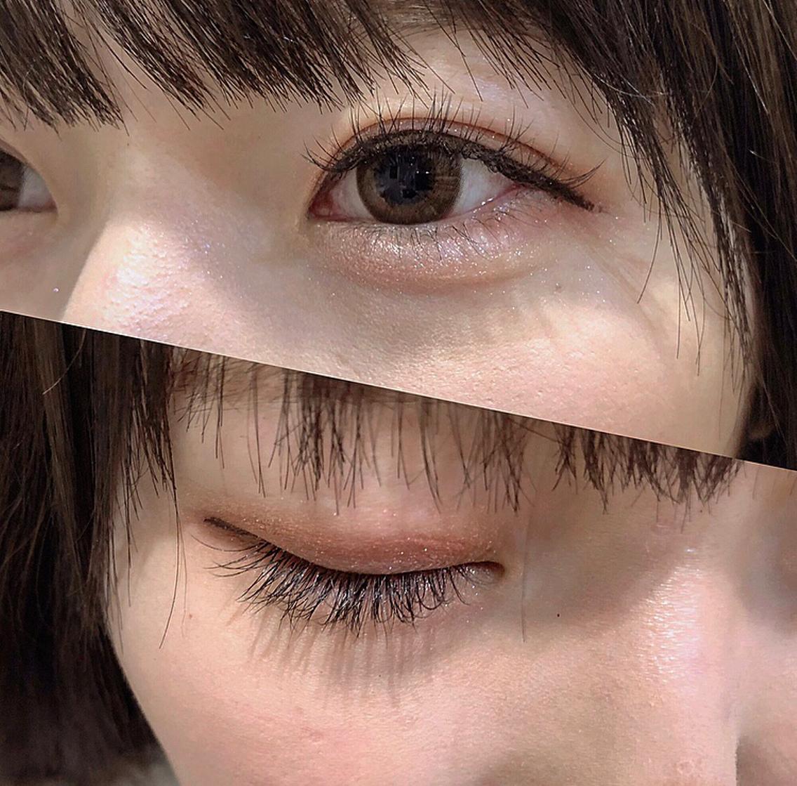 マツエク・マツパ Bカール Eyelash rinaのマツエク・マツパデザイン