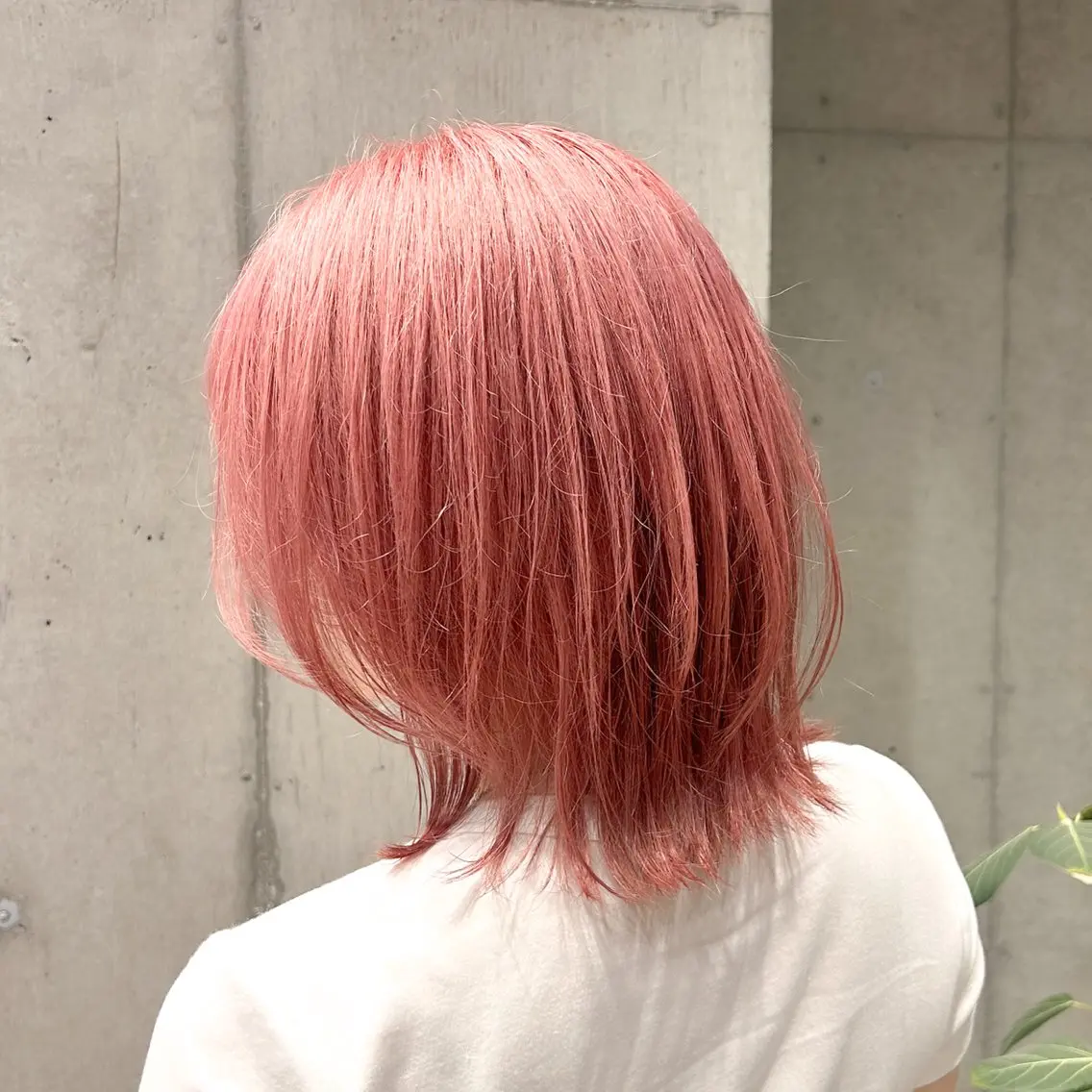 ミディアム カラー カット ヘアカラー トリートメント 🍎暖色ウルフ 🍎みさきのヘアスタイル