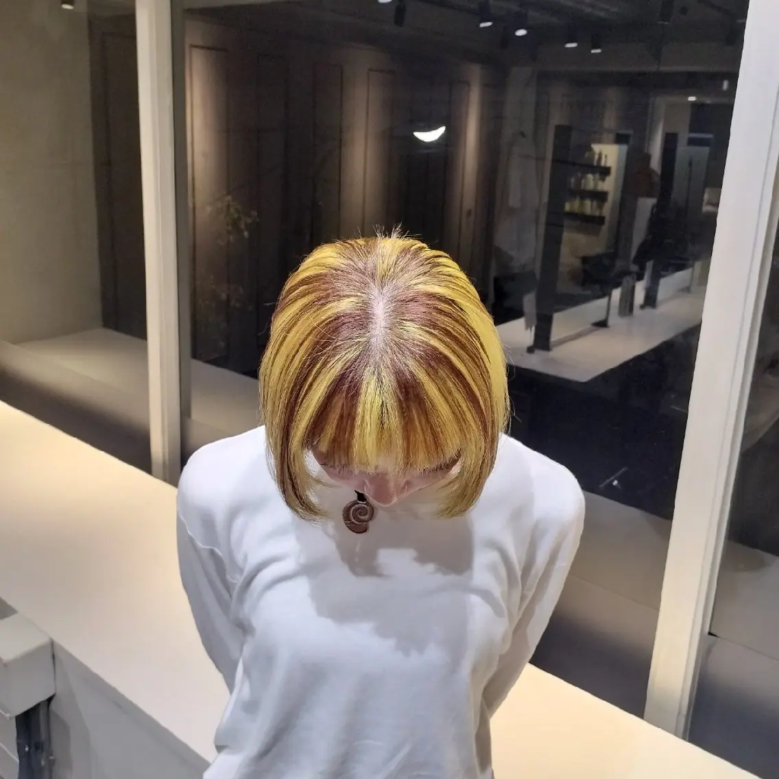カラー 🔅モデル様募集中 🔅にしやまゆいのヘアスタイル