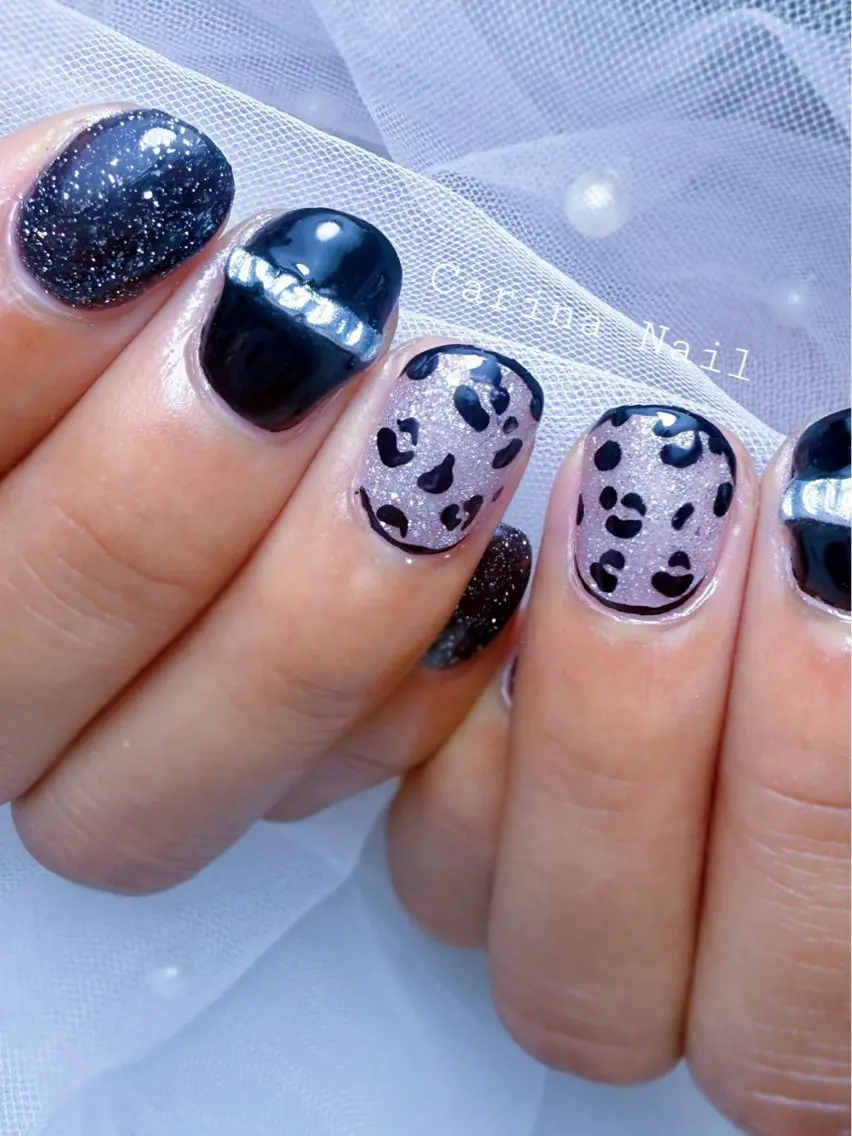 ネイル アニマル柄 Carina Nailのネイルデザイン