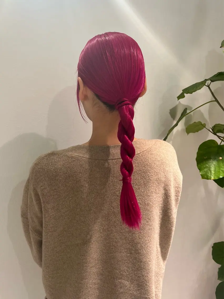 ミディアム カラー ヘアアレンジ 「sumi」 AMIのヘアスタイル