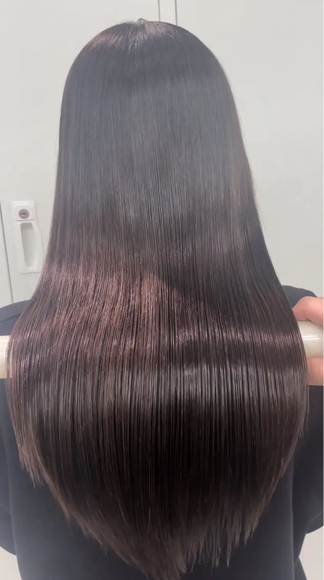 ロング 奥山義進/大宮 /ダブルカラーのヘアスタイル