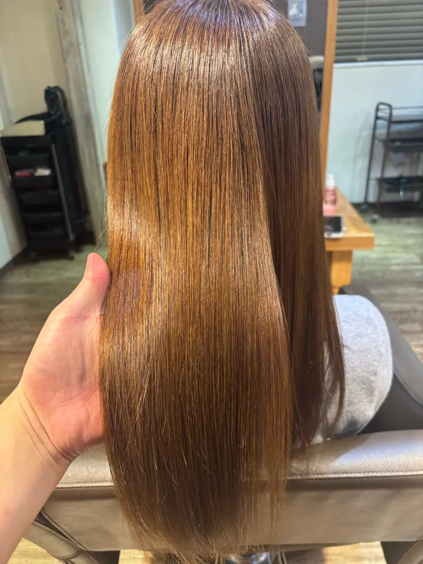 セミロング カラー Dilla 戸田公園のヘアスタイル