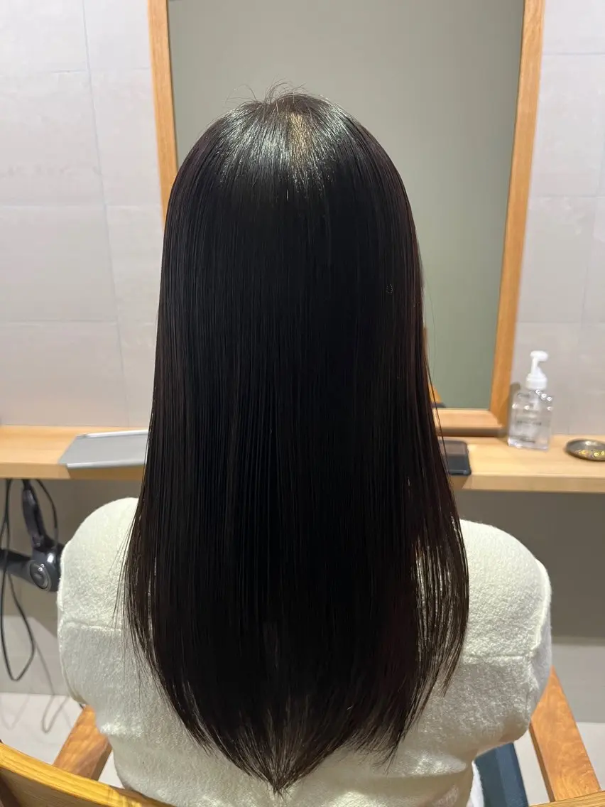 ロング 東梅田徒歩5分☆髪質 改善☆笹次ユウタのヘアスタイル