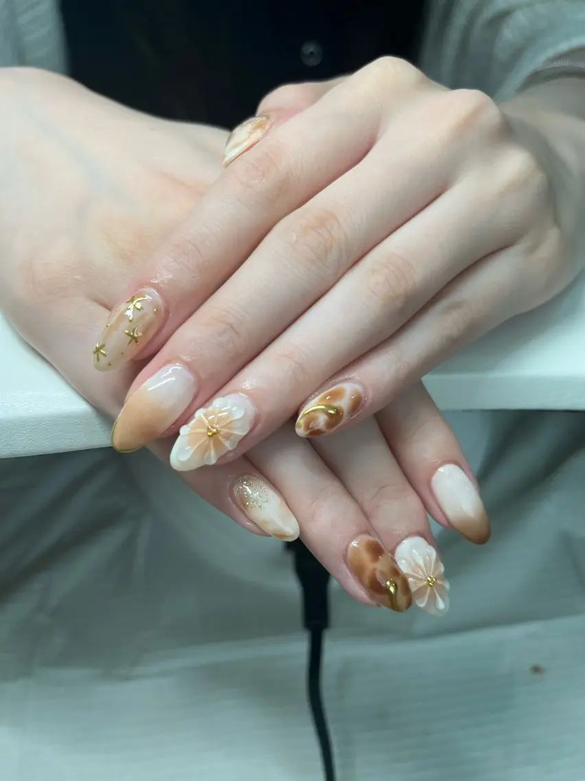 【人気No.1】持ち込みデザインパーツ・ストーン有り9000円->7700円の写真