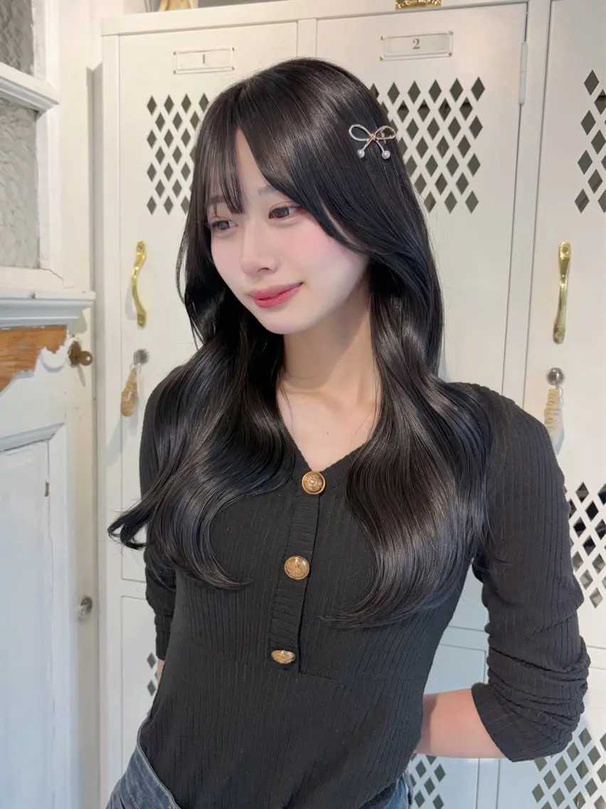 ロング カラー ヘアカラー 🍓艶モテ暖色カラー 🎀mayu🍓のヘアスタイル