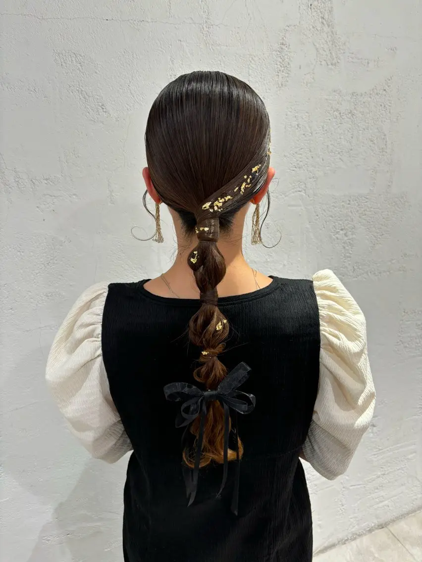ヘアアレンジ ヘアセット サソウ ユリエ🥥のヘアスタイル
