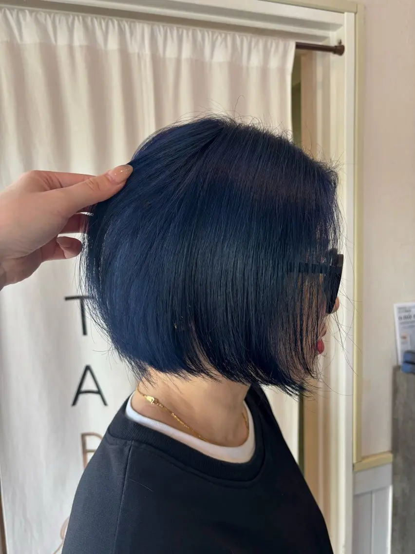 ショート ヘアカラー TAP /金沢市 瀧川優羽 ໒꒱· ﾟのヘアスタイル