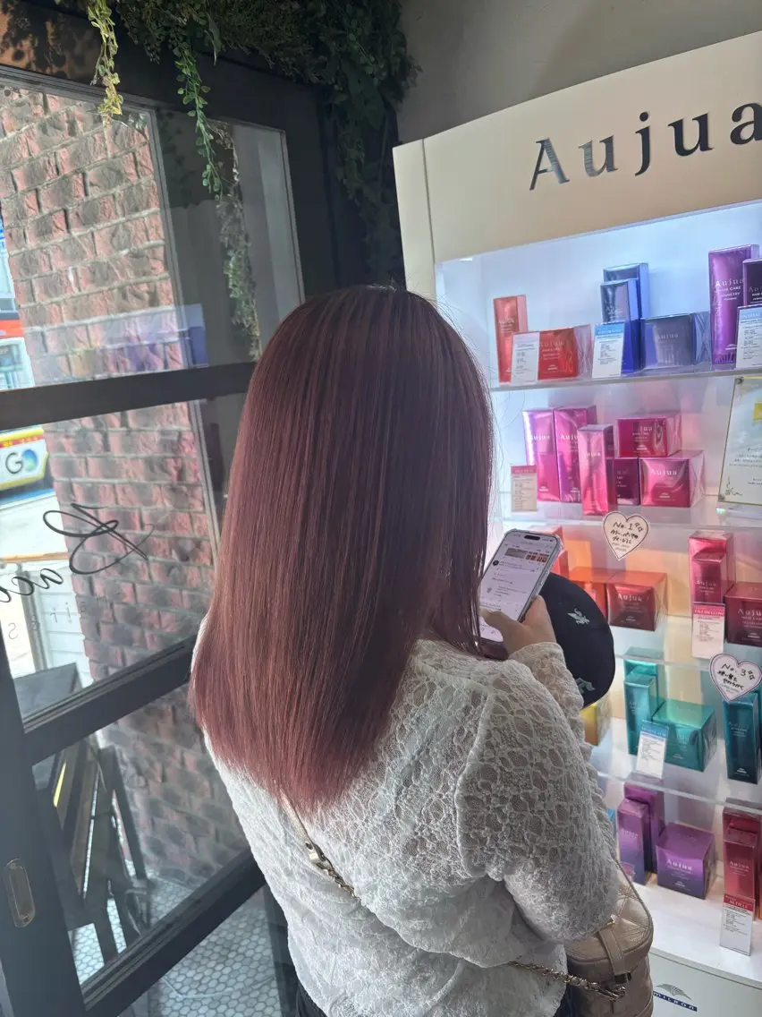 ミディアム ヘアカラー トリートメント リュウヤ🌙透明感 /艶髪🌙のヘアスタイル