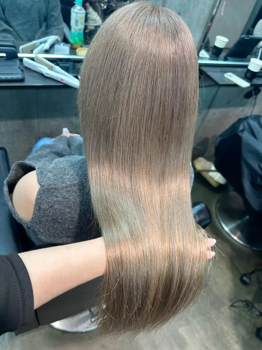 ロング カラー ヘアカラー トリートメント エクステ 🫧透明感カラー/ エクステ🫧アサミ️のヘアスタイル