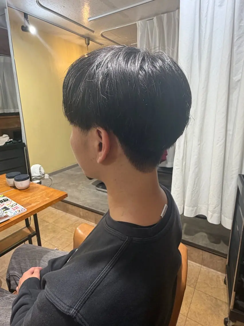 メンズカット+ワンカラー+トリートメント👦🏻の写真