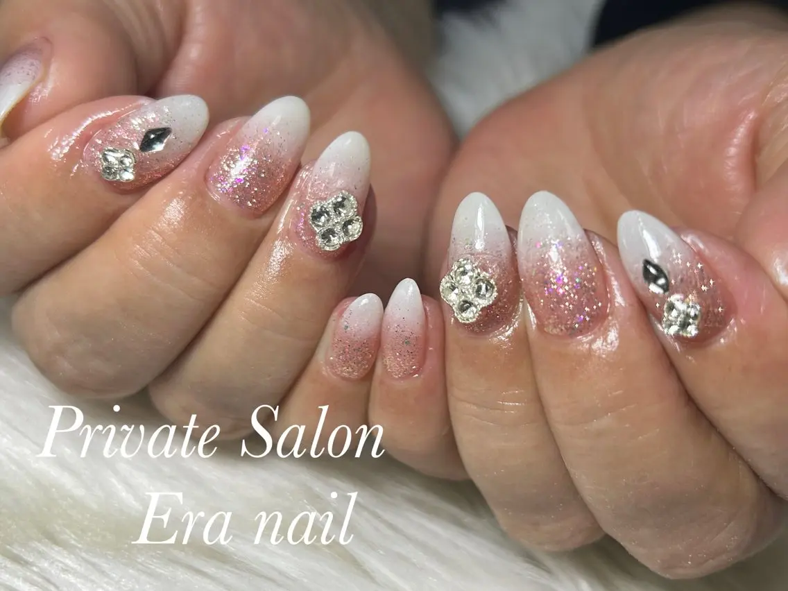 ネイル グラデーション ハンドネイル Era nailのネイルデザイン