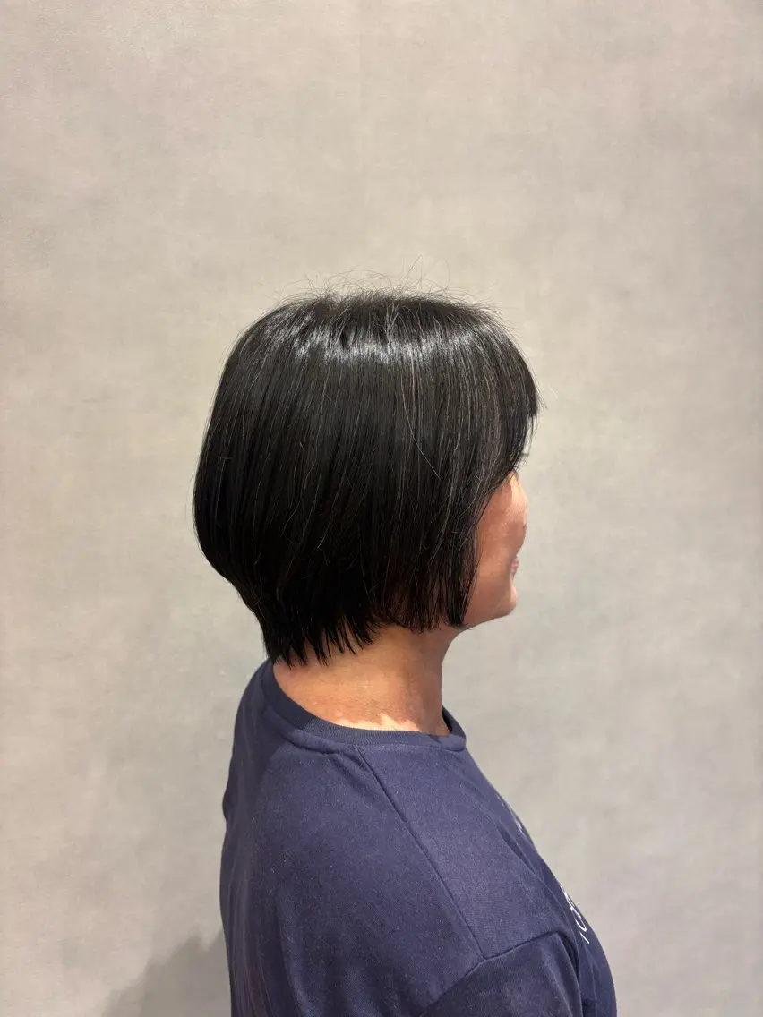 ショート ショートボブ ボブ ショートヘア 中村 芹愛のヘアスタイル