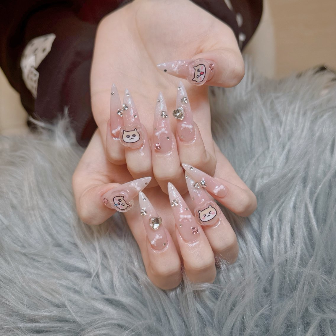 ネイル ハンドネイル ハンドケア Anh Nail 歌舞伎町のネイルデザイン