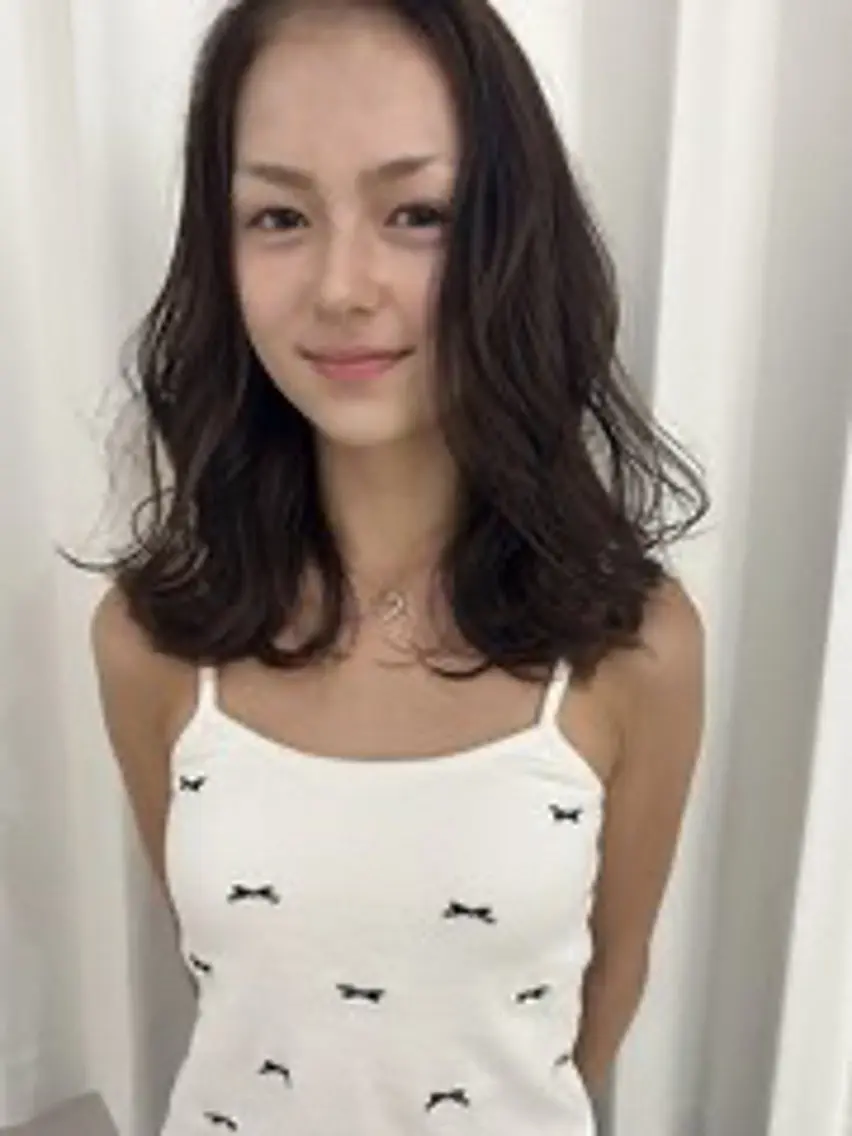 ミディアム ボブ 髪質改善 韓国風ヘア レイヤーカット 縮毛矯正 suii..hair designのヘアスタイル