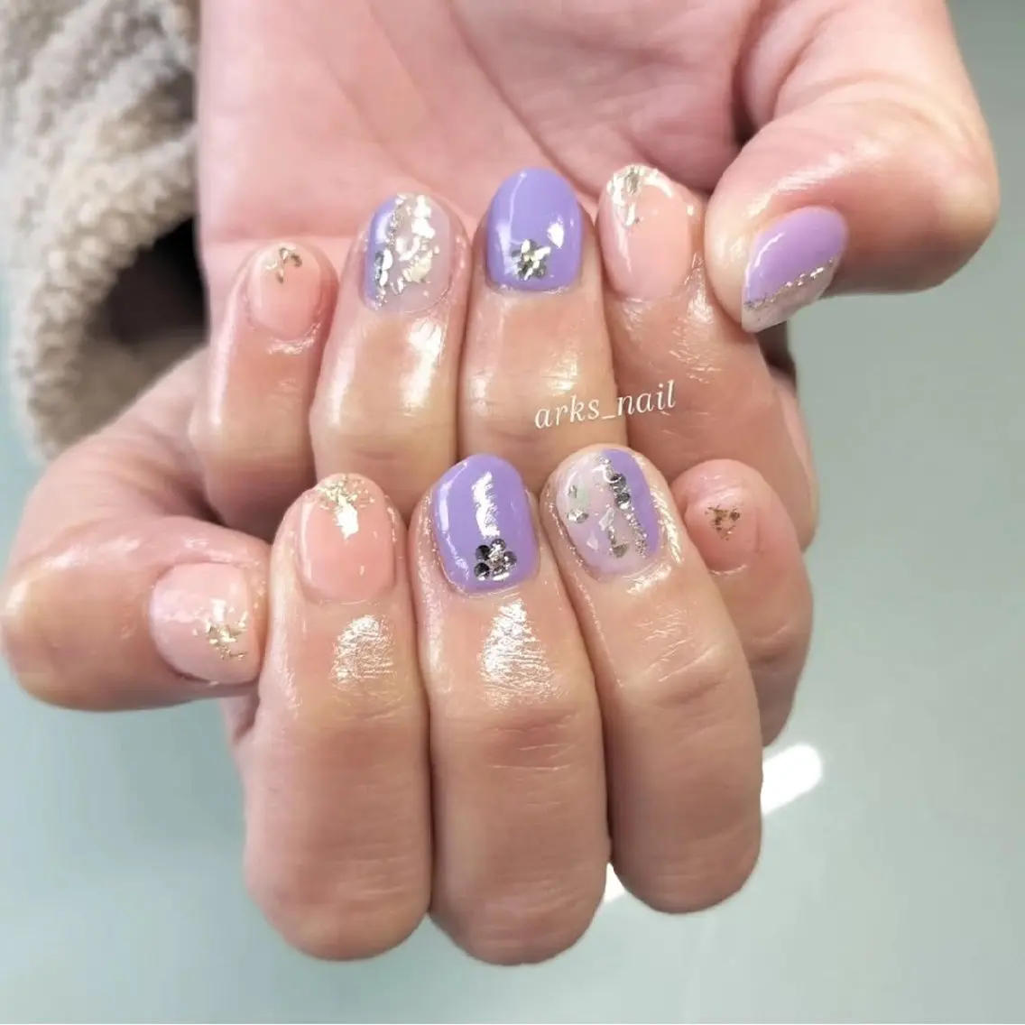 ネイル ハンドネイル arks nailのネイルデザイン