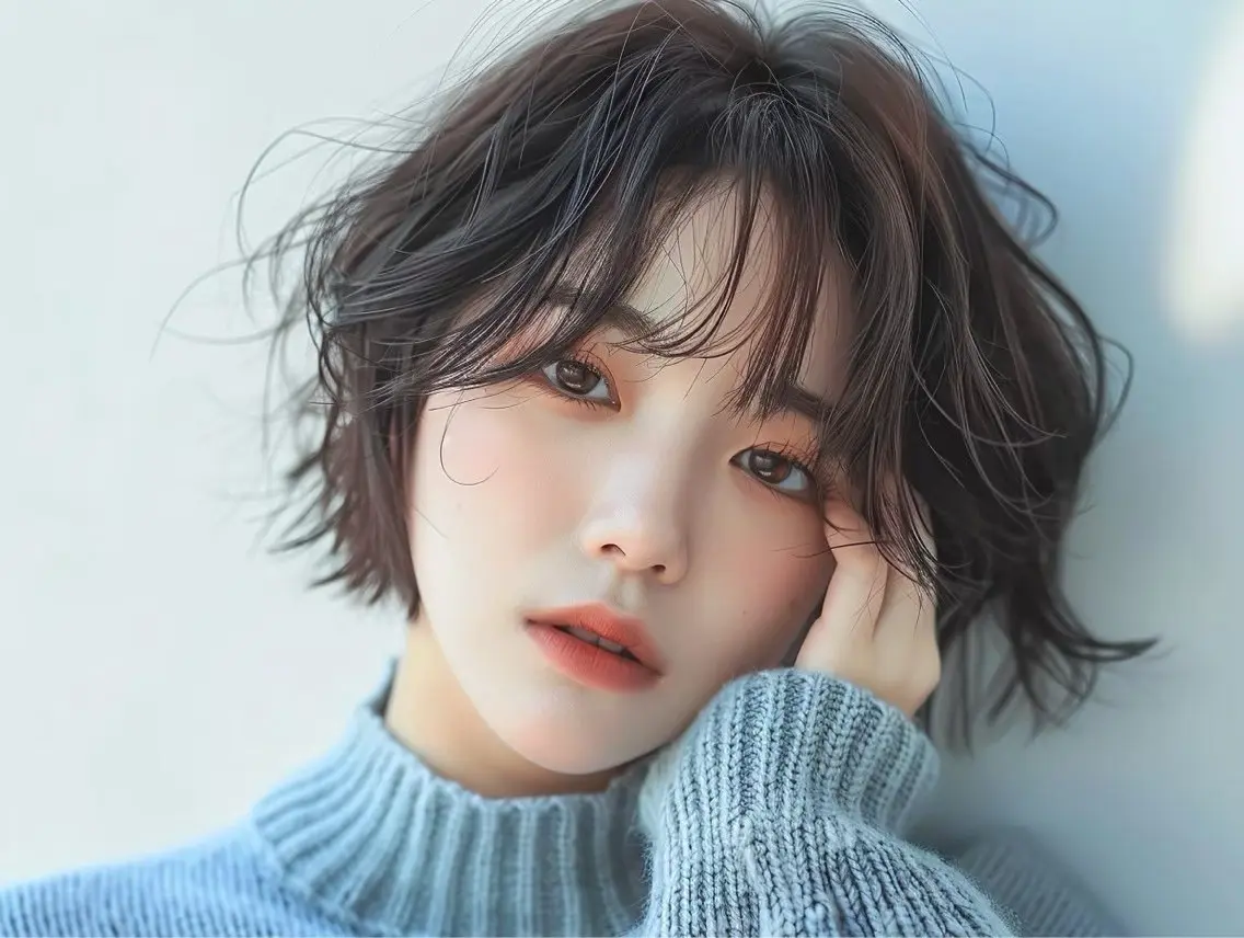 ショート カット ヘアカラー トリートメント Laffin. 喜永のヘアスタイル