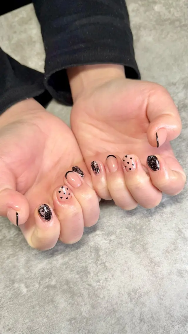 ネイル ハンドネイル ハンドケア shino🌟 痛ネイルのネイルデザイン