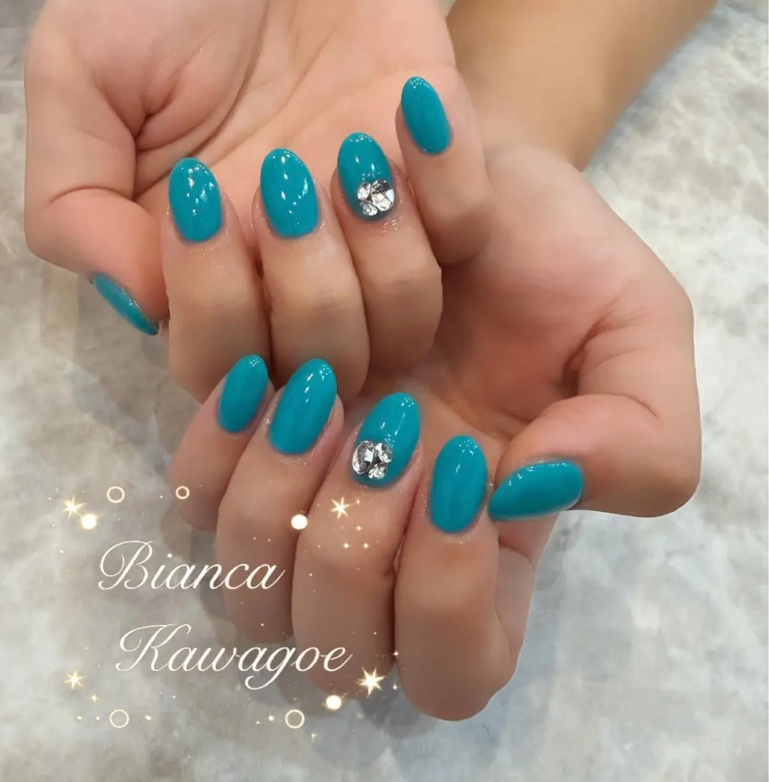 ネイル ハンドネイル Bianca川越店 🦋Satoのネイルデザイン