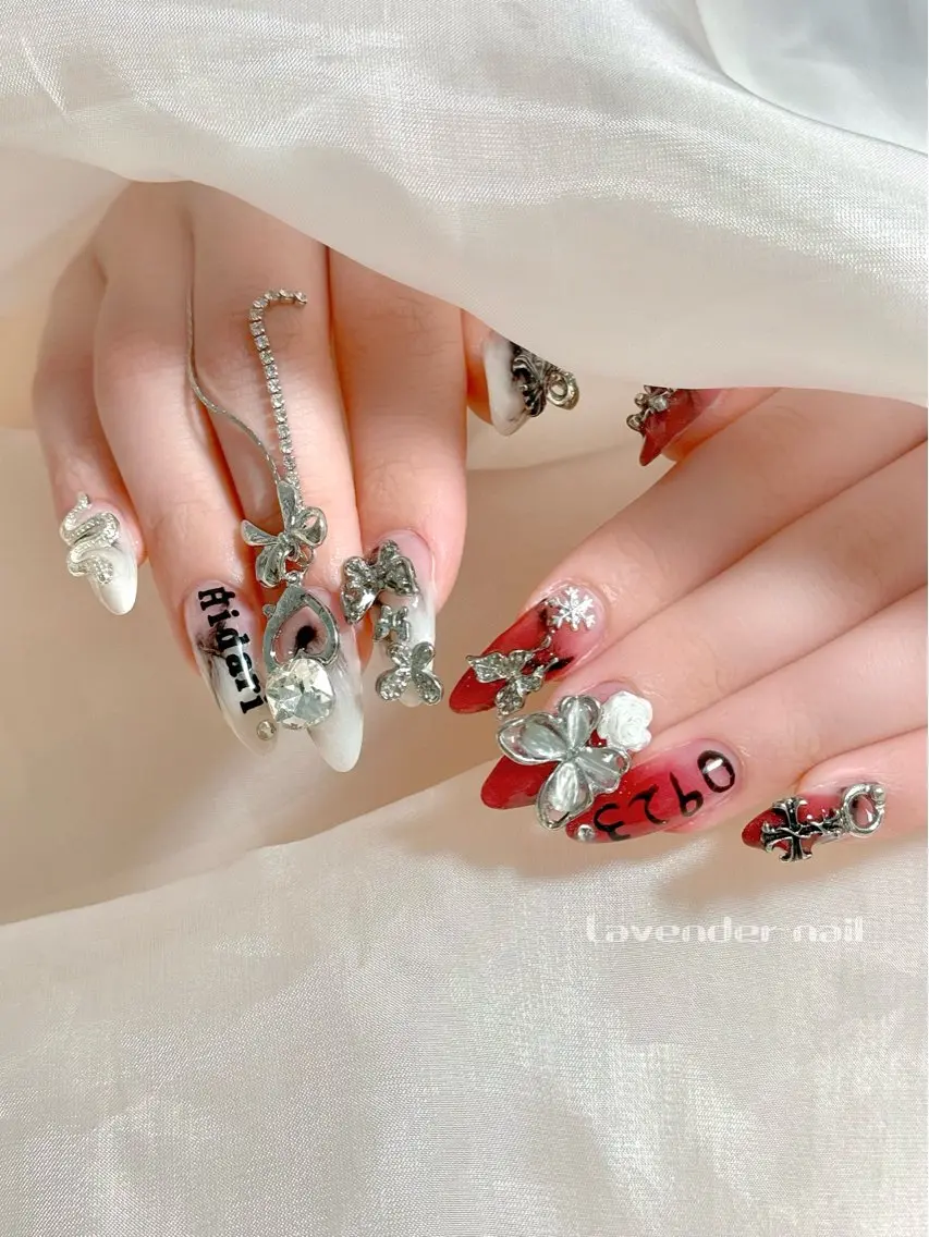 ネイル ハンドネイル Lavender nail·中島公園のネイルデザイン