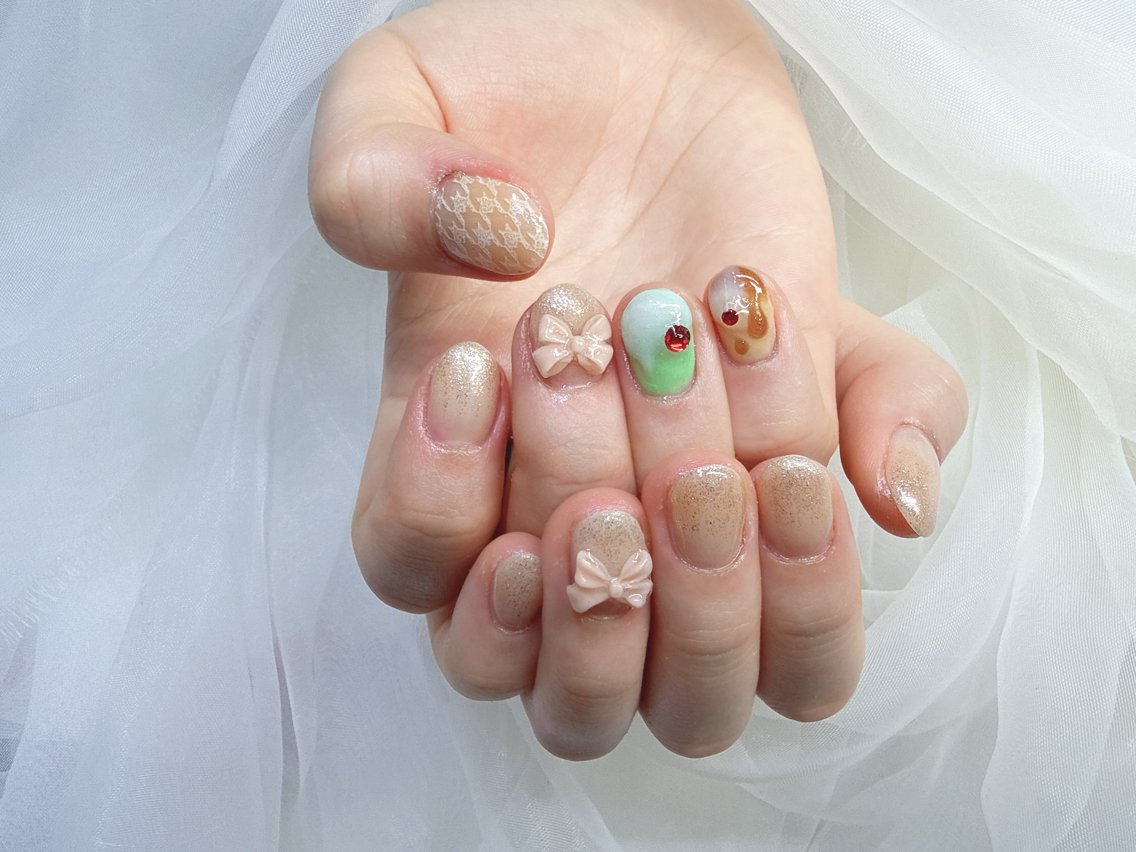 ネイル NailSalon✨ Écrinエクランのネイルデザイン