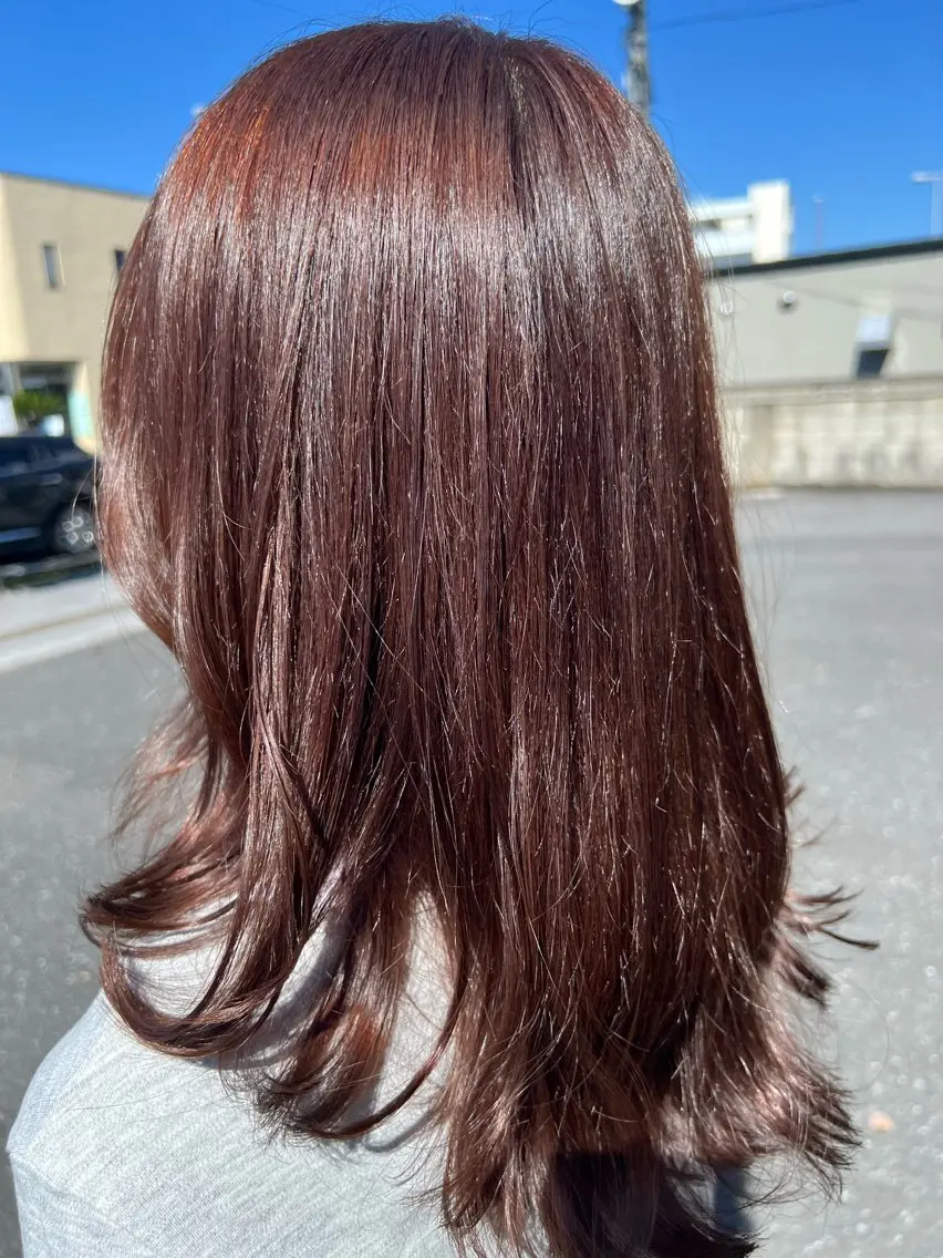 ロング カラー ベージュカラー ラベンダーカラー ラベンダーベージュ カット ヘアカラー トリートメント mod's hair 未来(みく)のヘアスタイル