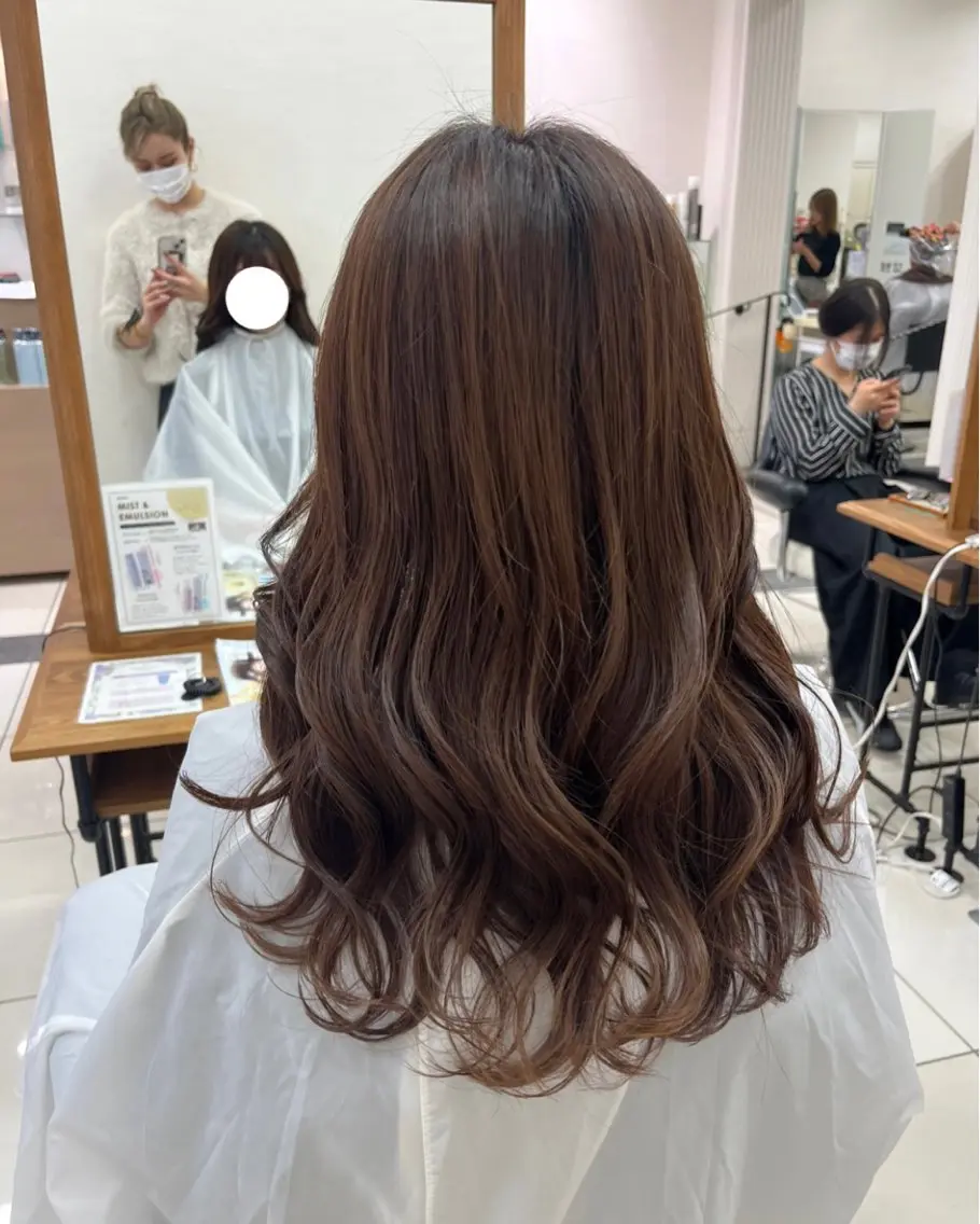 ロング カット 海外風/レイヤー/ ブリーチ/shionのヘアスタイル