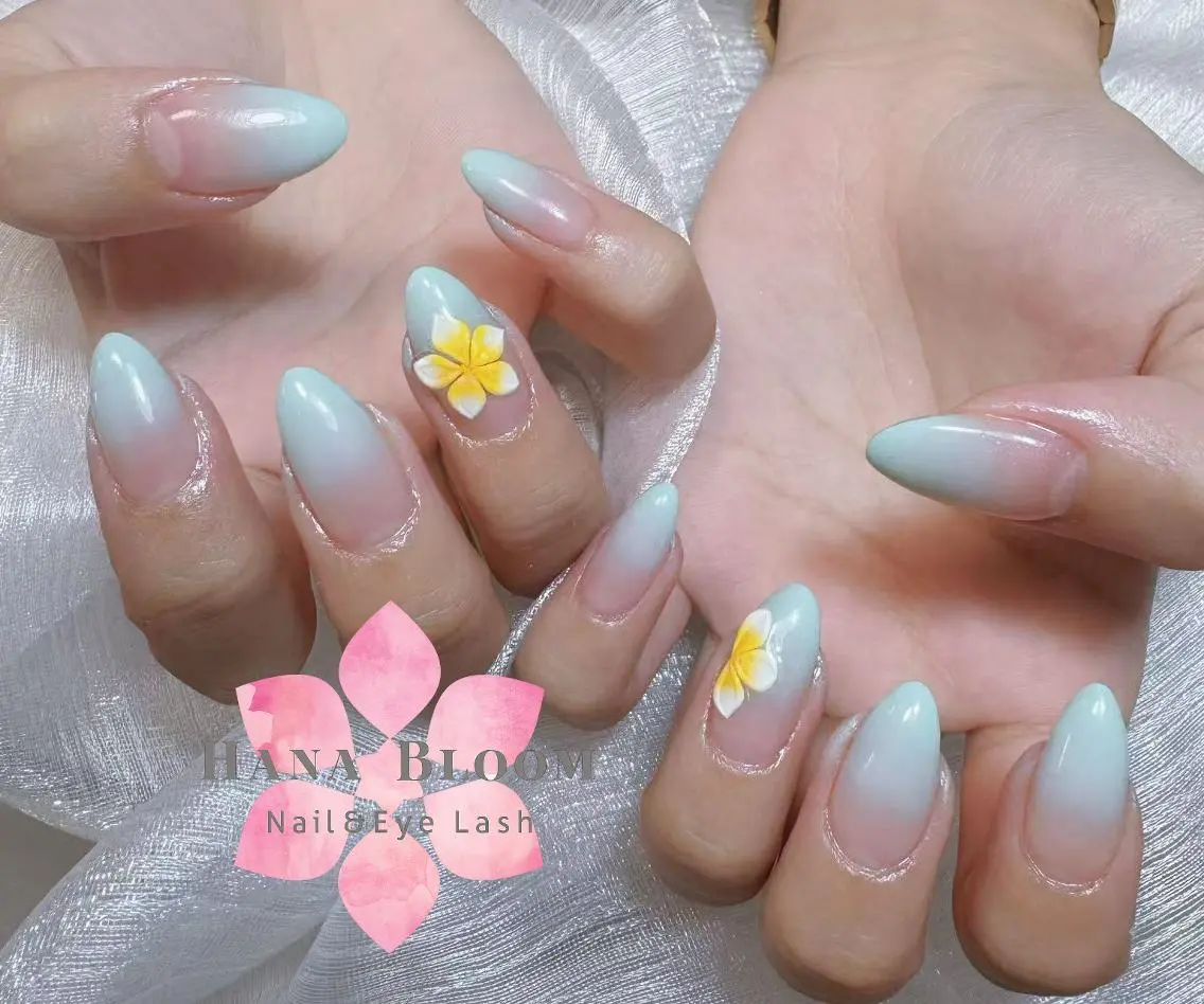 ネイル 長さ出し フットネイル 韓国ネイル マグネットネイル 持ち込み ハンドネイル ハンドケア Hana Bloom Nail 渋谷道玄坂のネイルデザイン