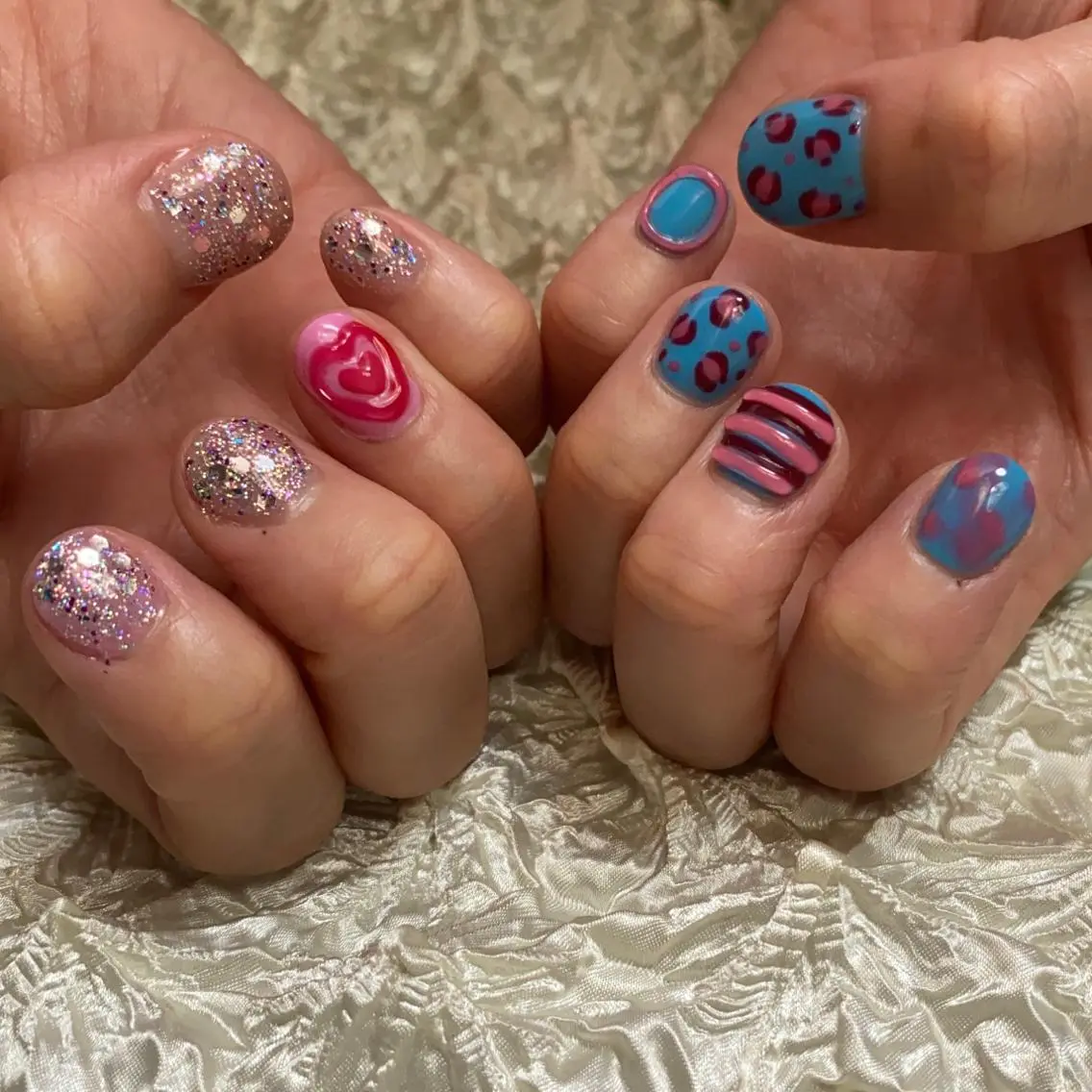 ネイル アートネイル ショートネイル 11 nailsのネイルデザイン