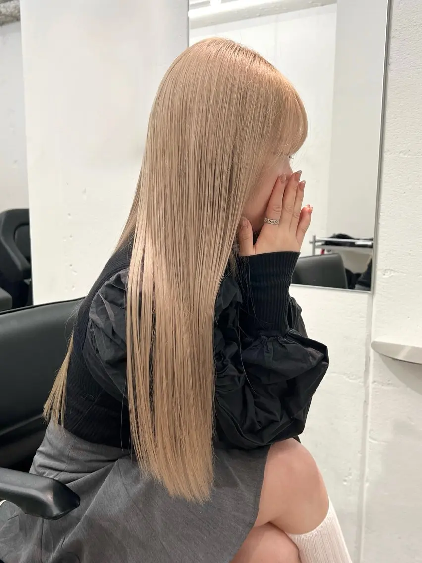 ロング カラー ハイトーン/ボブ 🎀sonokaのヘアスタイル