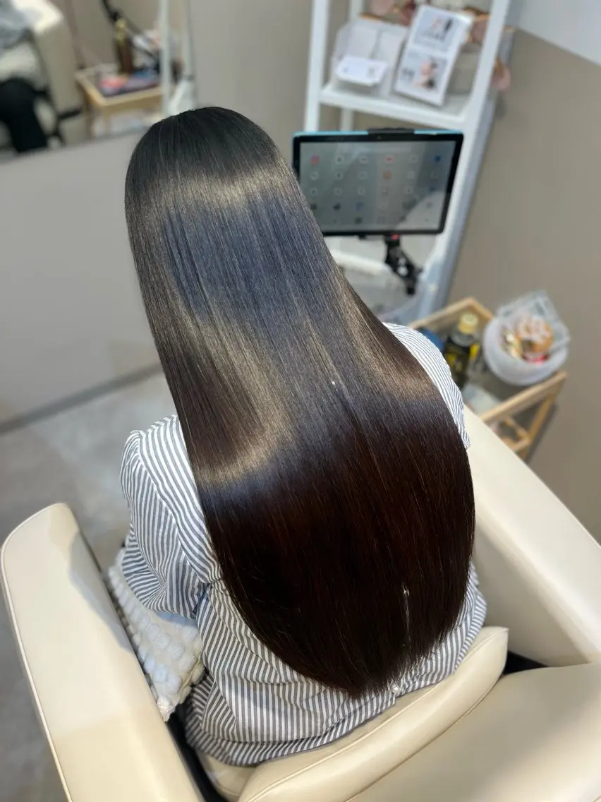 ロング 髪質改善 トリートメント ulu+sia/ 神戸本格派髪質改善のヘアスタイル