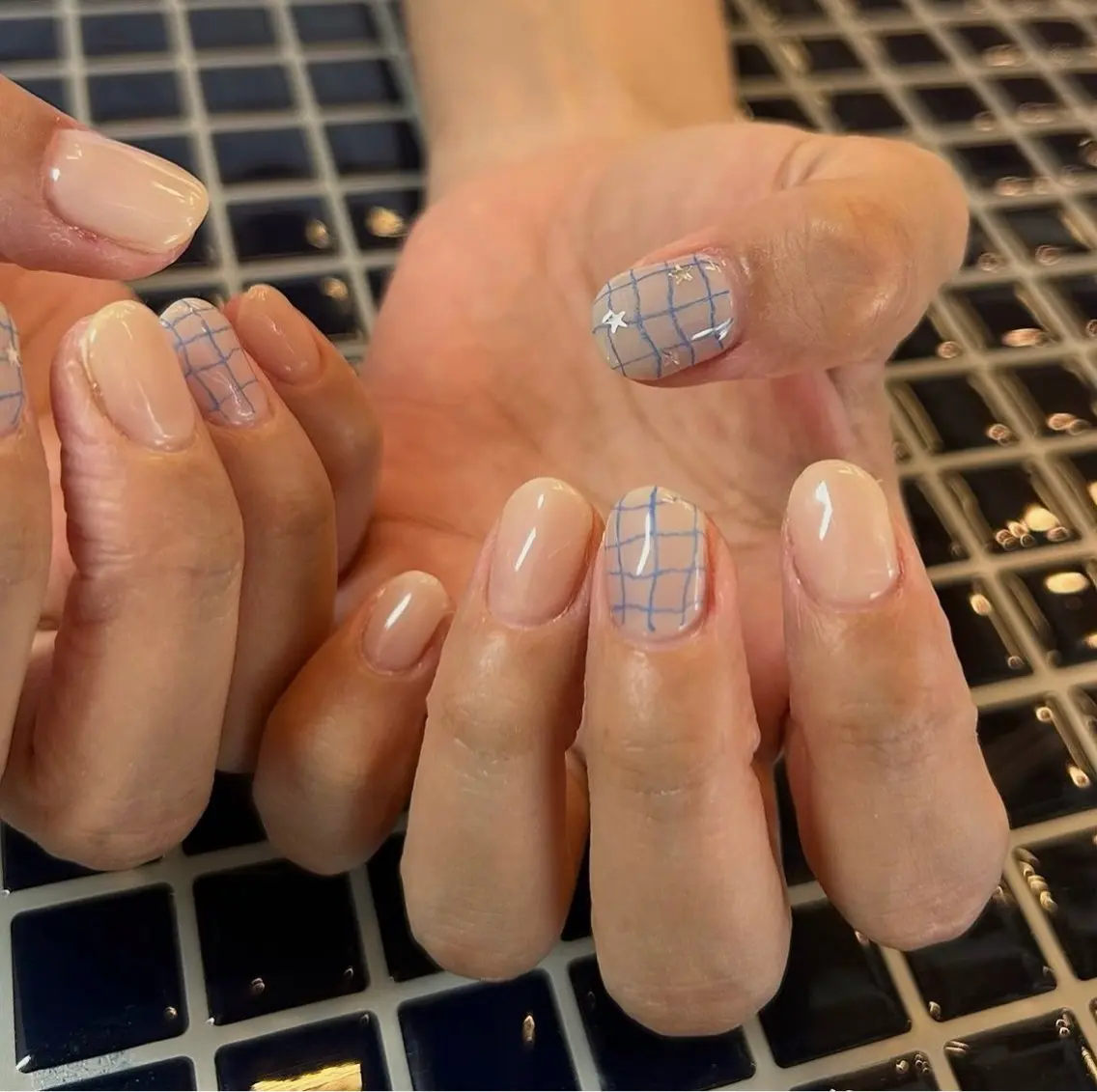 ネイル シンプルネイル ハンドネイル NYAN NAILのネイルデザイン