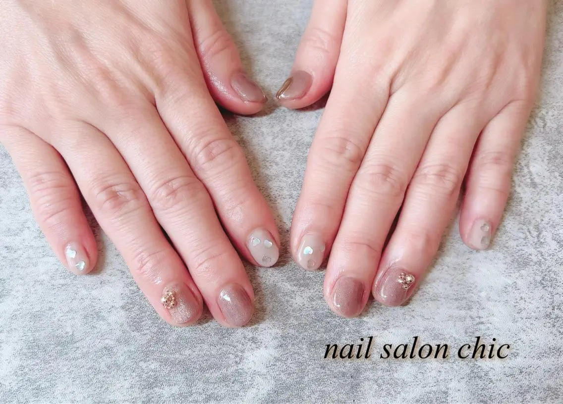 ネイル ハンドネイル nail salon chicのネイルデザイン