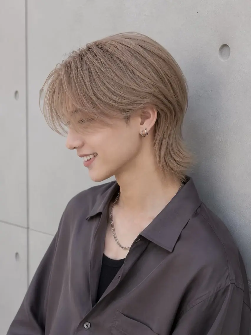 メンズ カット ヘアカラー 宇梶 千愛のヘアスタイル
