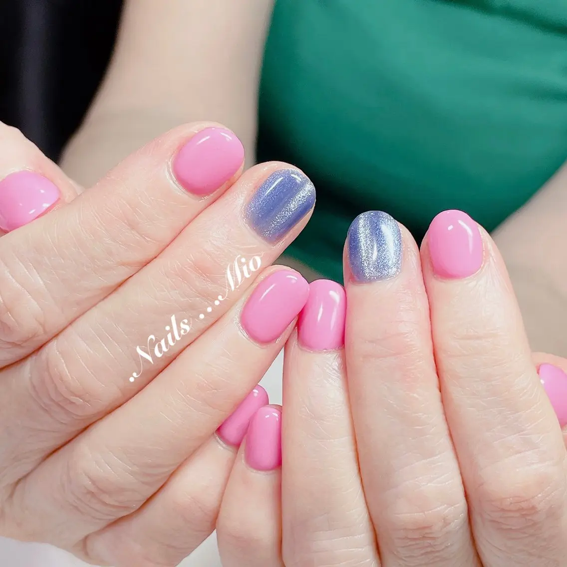ネイル アートネイル ジェルネイル ワンカラーネイル .Nails Mio 赤羽西ネイルサロンのネイルデザイン