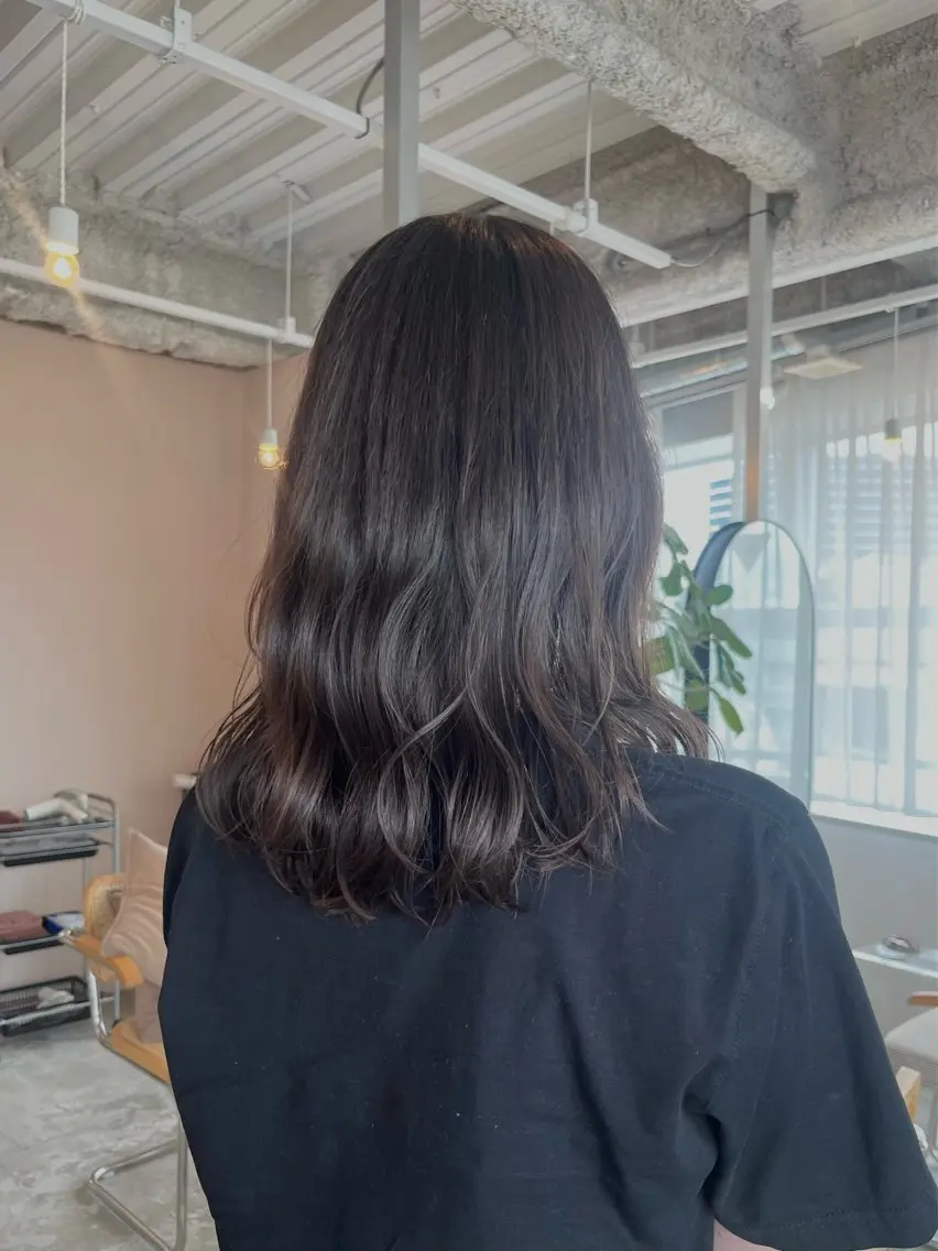 ミディアム Miu カットモデル🌼のヘアスタイル