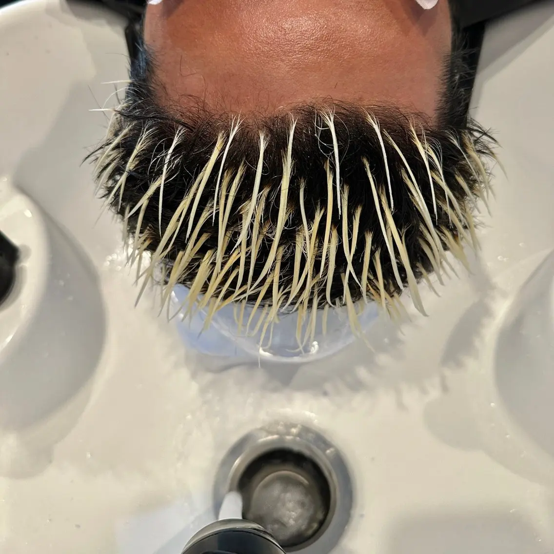 👨🦱男性限定、練習モデル募集中👨🦱 【メッシュキャップ×ケアブリーチカラー】の写真