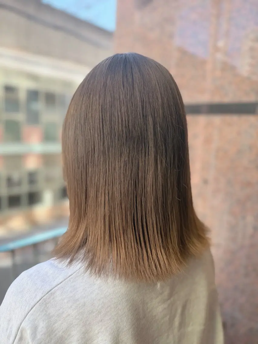 ミディアム ヘアカラー Oli-Oli 大田のヘアスタイル