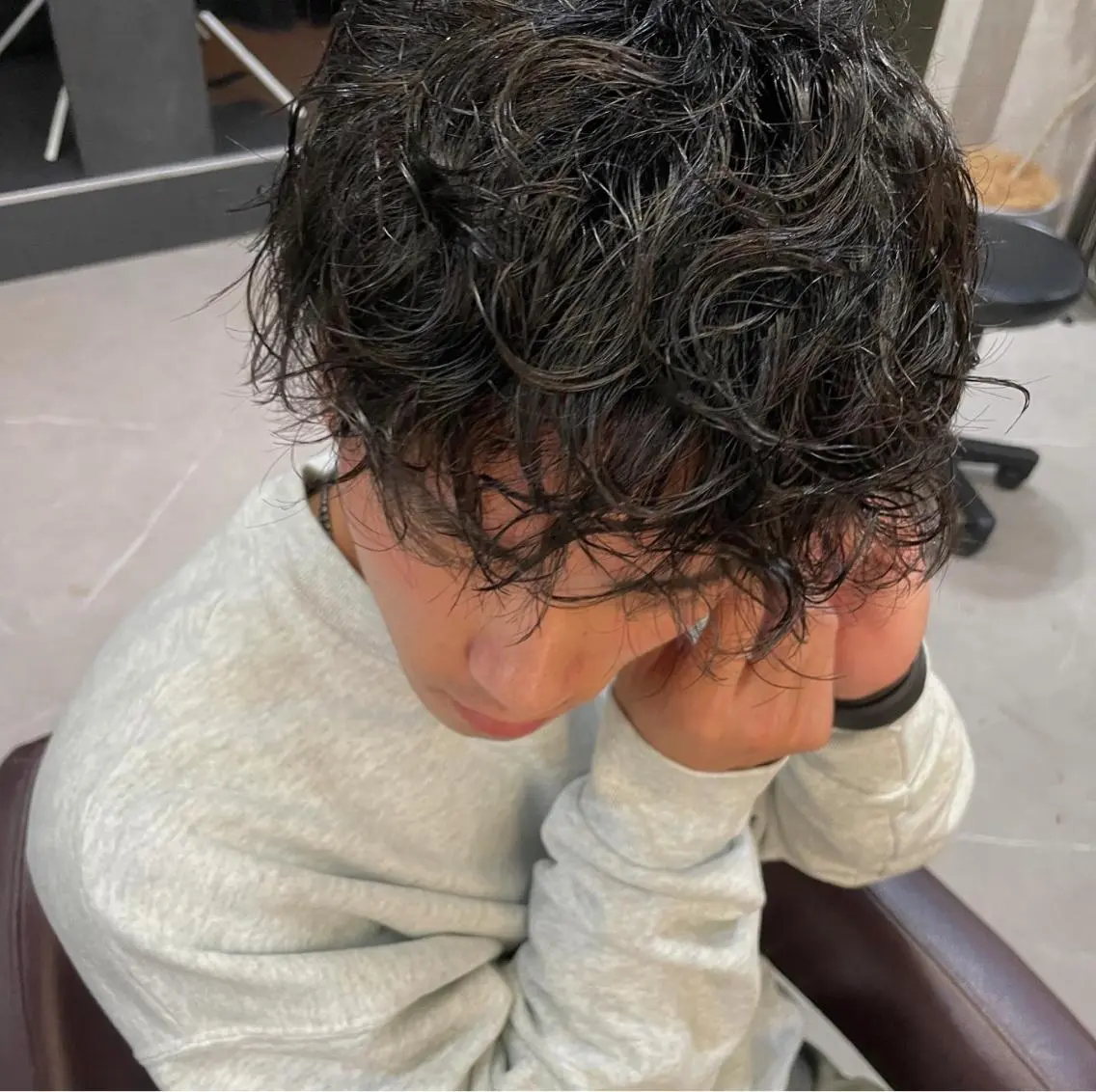 メンズ メンズパーマ nene .のヘアスタイル