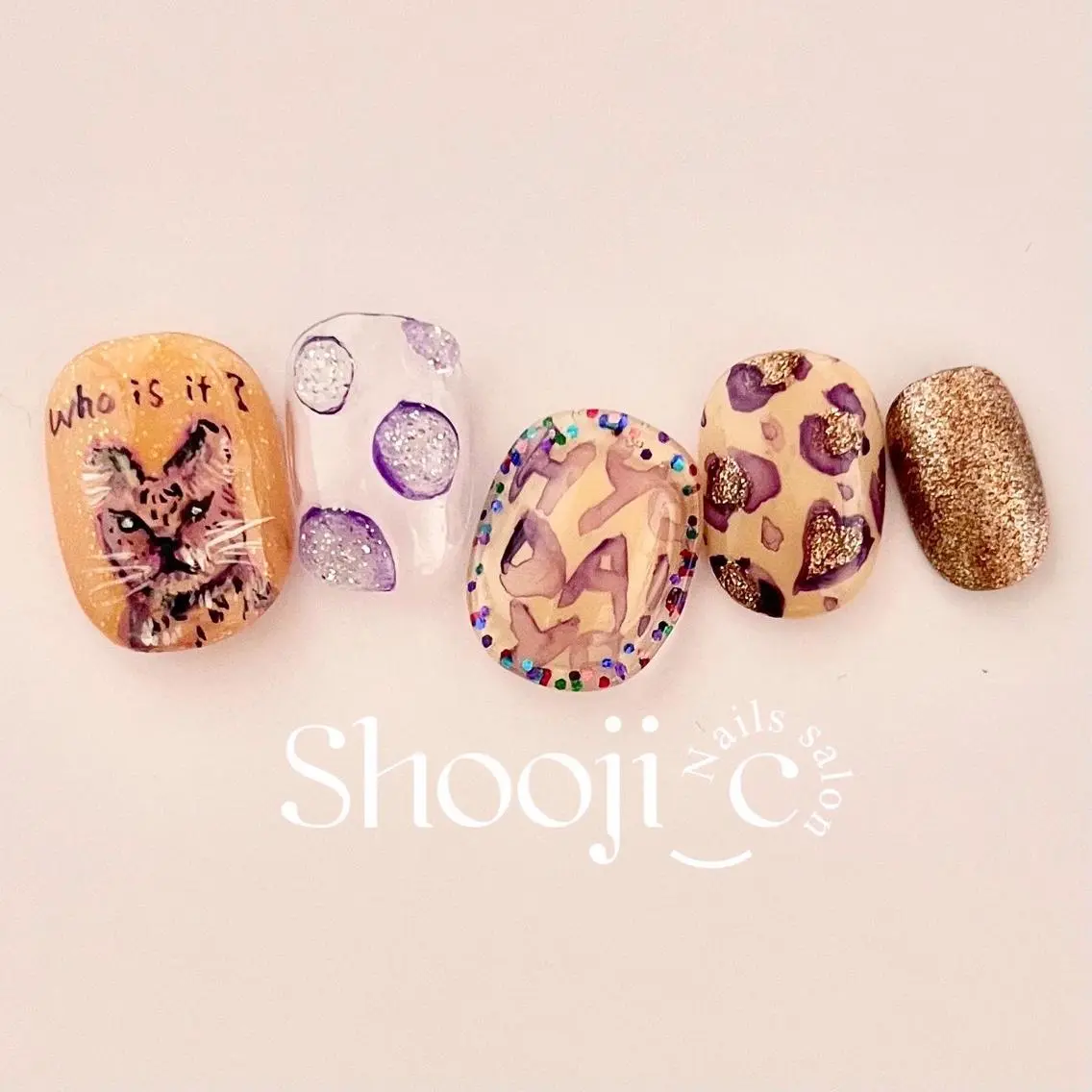 ネイル アートネイル パープル Shooji_c Nail salonのネイルデザイン