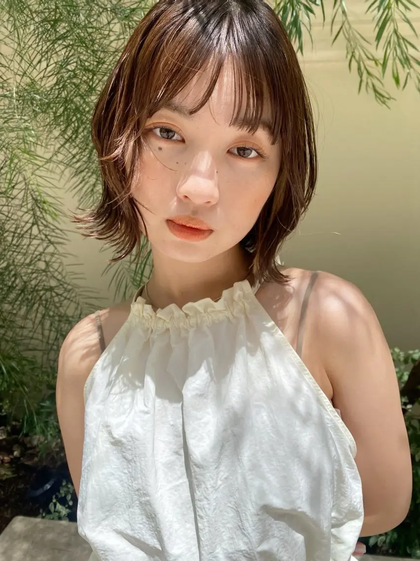 ショート カラー 樋口 夏希のヘアスタイル